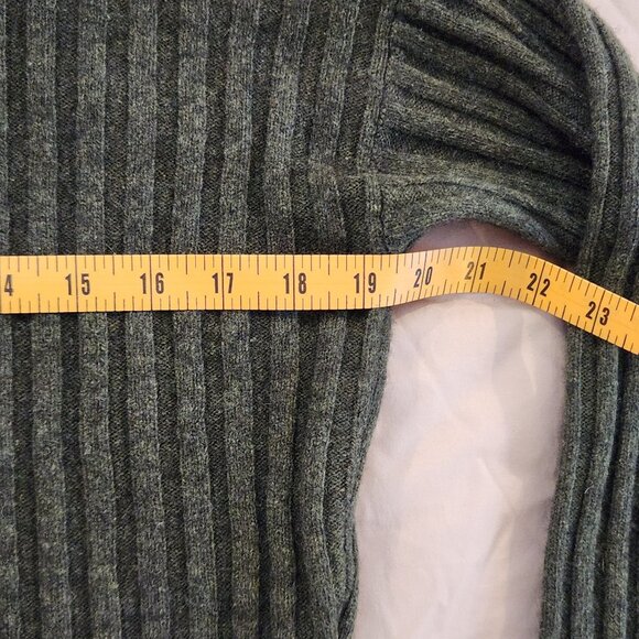 Madewell mockneck cropped ribbed wool sweater - Picture 7 of 9